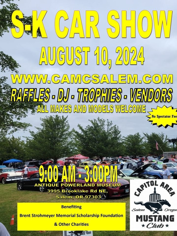 CAMC SK Car Show, 3995 Brooklake Rd Ne, 10 Aug